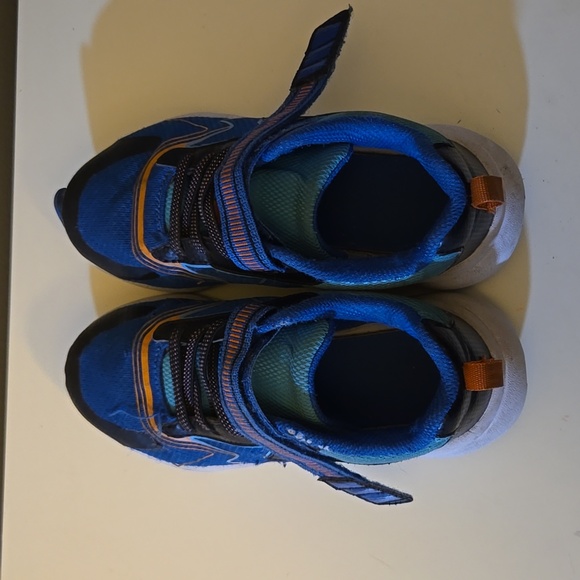 12XW Adaptive Stride Rite Boys Light up sneakers Shoes for toddlers little boys - Picture 4 of 9